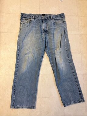 Boss Light Blue Relaxed Jeans